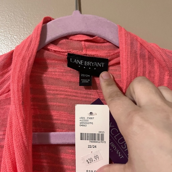 Lane Bryant  Open Front Light Weight Cardigan - Picture 2 of 4